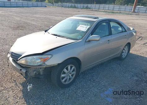 2002 Toyota Camry Xle V6 из США, поврежденный, VIN JTDBF32K520012087